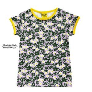 DUNS Sweden Sz 104 (4Y) Organic Wood Anemone Floral Top